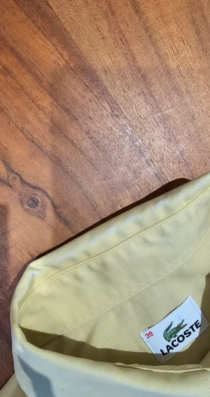 Chemisette Lacoste Taille M - photo numéro 10