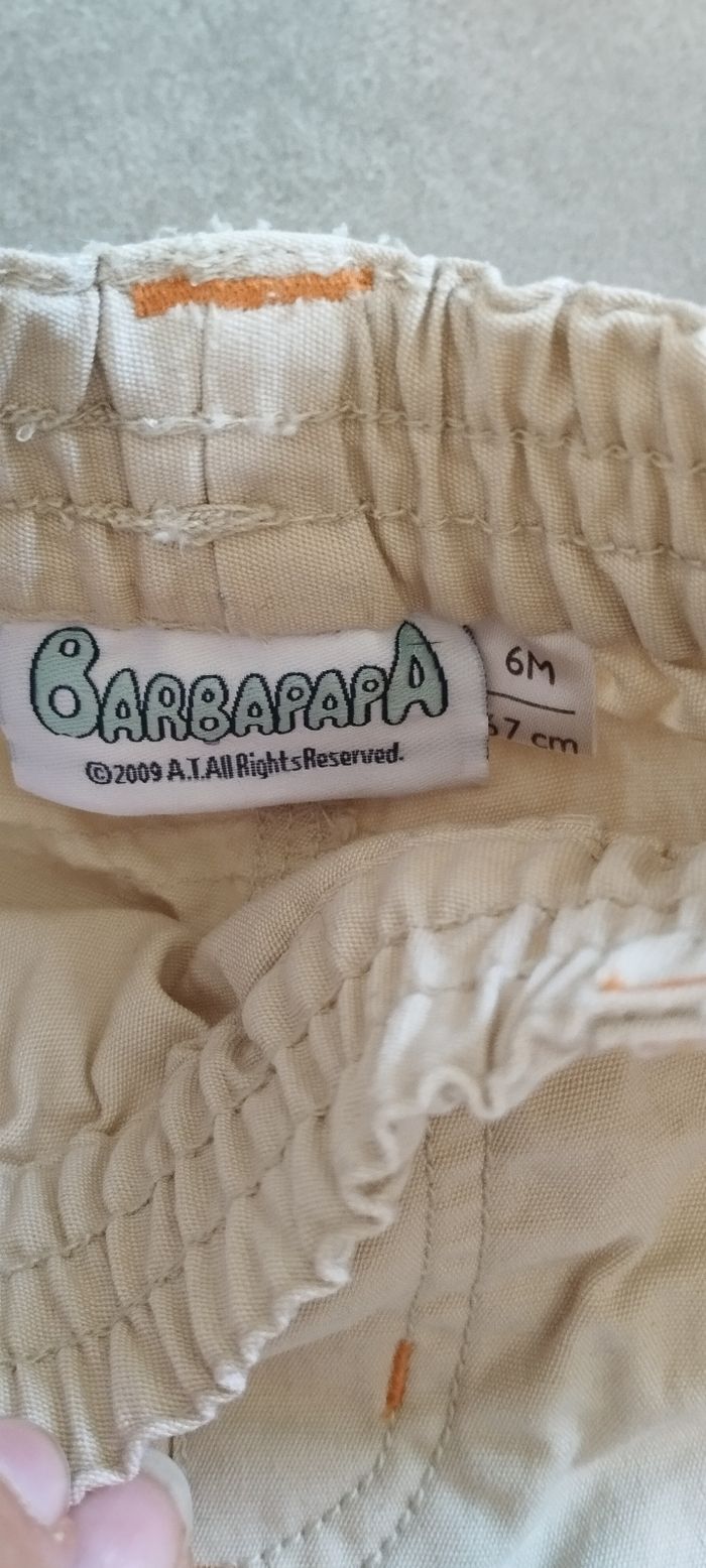 Short garçon Barbapapa 6 mois - photo numéro 3