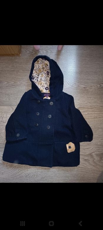 Manteau sergent major très bon état 12 mois, 5€