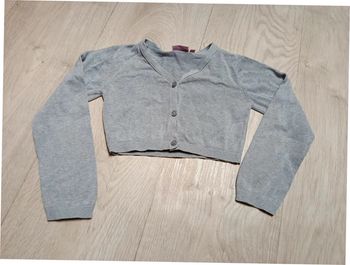 Gilet boléro coton 8 ans nky