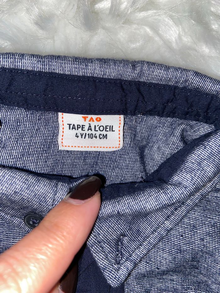 Chemise cravate amovible TAO - photo numéro 2