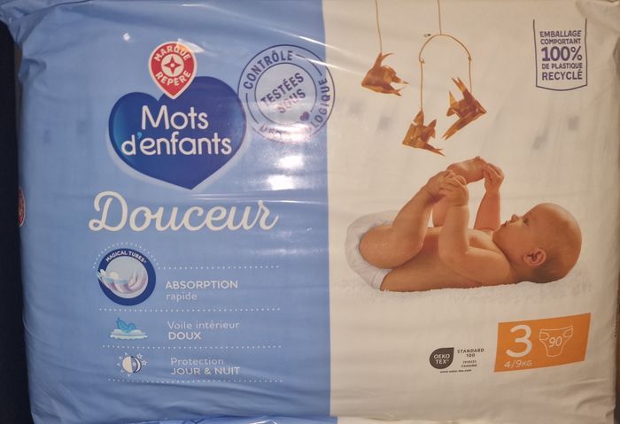 Couche bébé taille 3