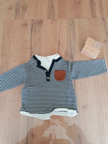 Tee shirt manches longues 12 mois