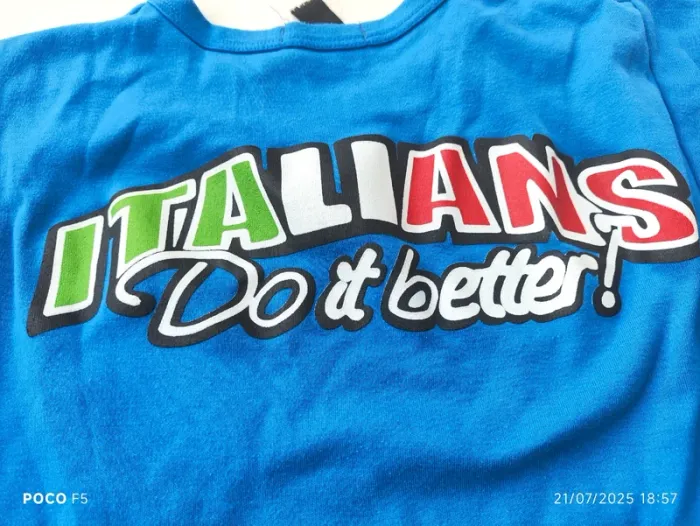 Tee shirt Italia taille M - photo numéro 8