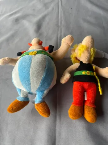 Peluche Astérix et Obelix