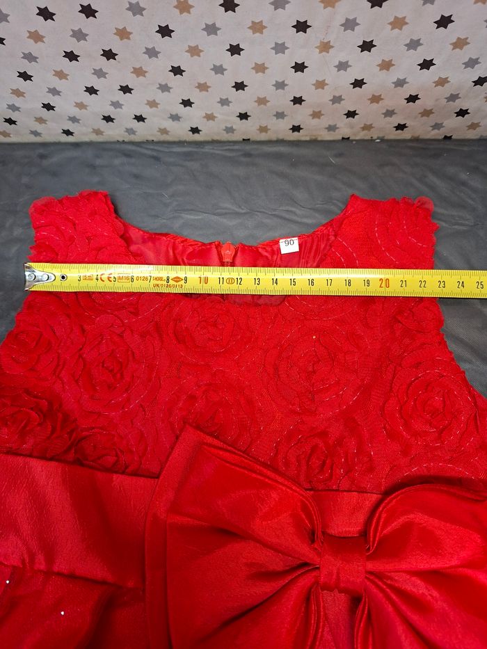 Robe rouge taille 90  de soirée, cérémonie ou fête - photo numéro 6