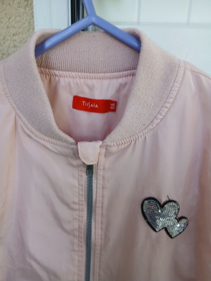 Blouson aviateur filles tissaia taille 8 ans - photo numéro 3
