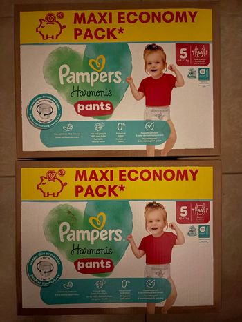 Couches Pampers Harmonie Taille 5 Neuf 
