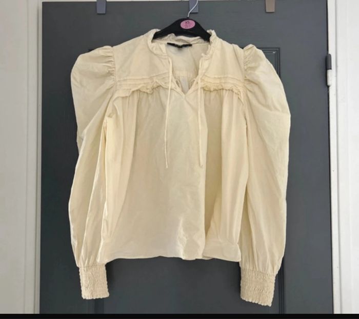 Blouse crème neuf