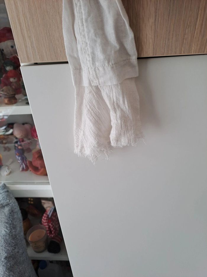 Chemise blanche lin - photo numéro 3