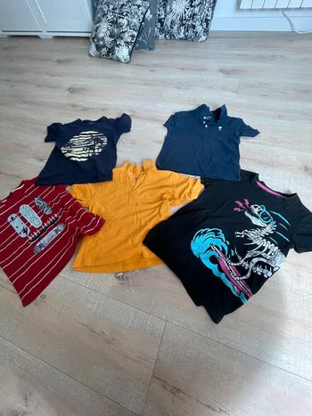 Lot tee shirt manche courte