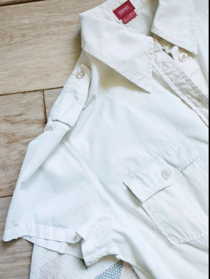 Robe chemise crème - Esprit - 38 = 36 actuel - Excellent État - photo numéro 10