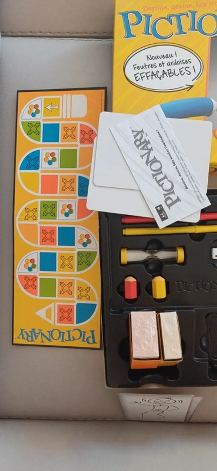 Lot Time's Up! Repos Production et Pictionary Mattel complets et neufs 8 ans+ - photo numéro 6
