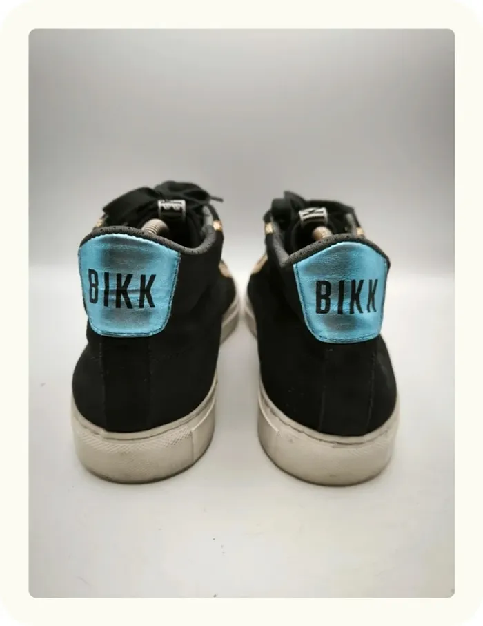 Baskets montantes effet daim Bikkembergs Taille 42 - photo numéro 5