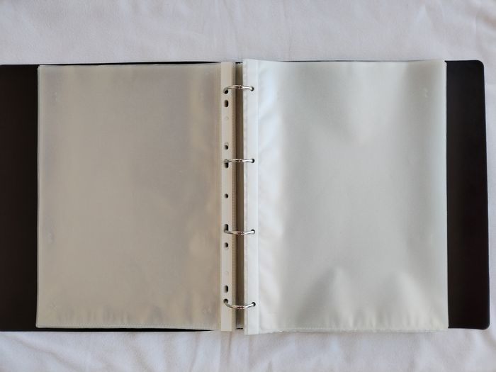 Lot Classeur souple Pochettes transparents Porte-vue Intercalaires - photo numéro 3