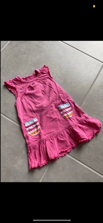 Robe rose été fille 6 mois