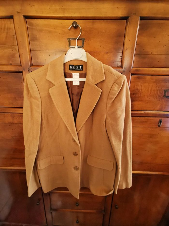 Veste laine cachemire 42