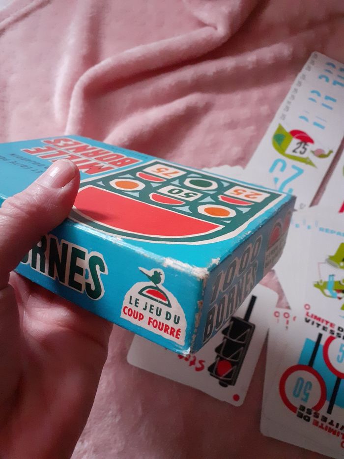 Complet Vintage mille bornes dujardin boîte bleue - photo numéro 7
