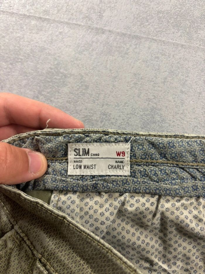 Chino Pépé Jeans Vert Taille 46 - photo numéro 6