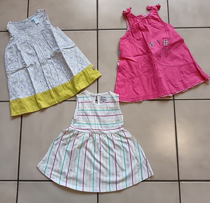 Lot vêtements été bébé fille 9 mois - photo numéro 2