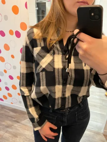 Chemise carreaux Zara