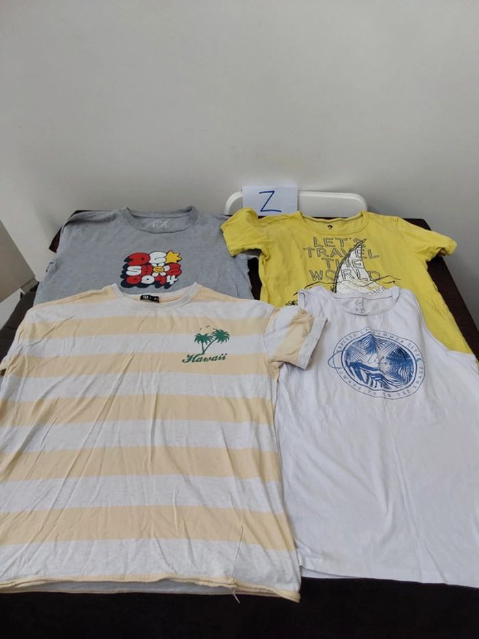 Lot t.shirts manches courtes