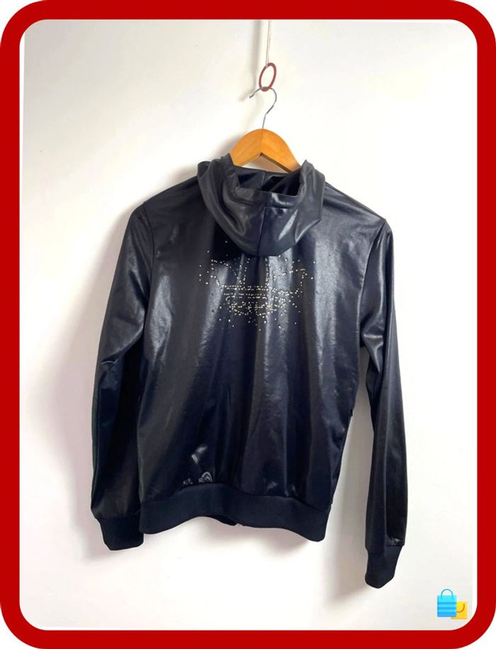 Veste femme Adidas Originals Chile 62 – Taille 40 – Noir - photo numéro 7