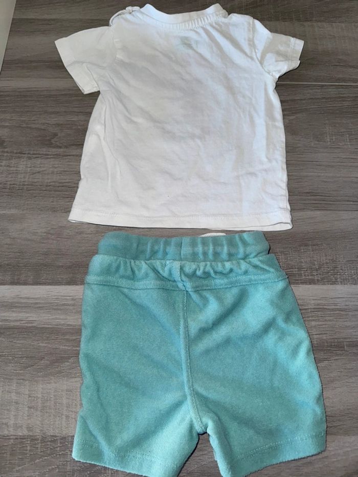 Ensemble t-shirt + short 6 mois orchestra - photo numéro 6