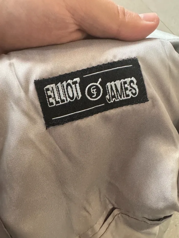 Blazer gris Elliot  James, très bon état taille 50 - photo numéro 4