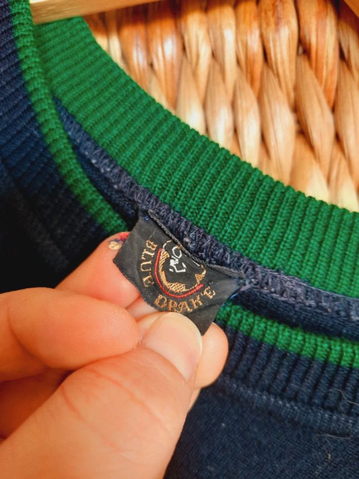 Pull Marin vintage L/XL - photo numéro 4