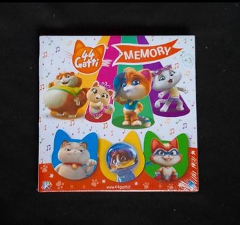 Jeu mémory 44 chats