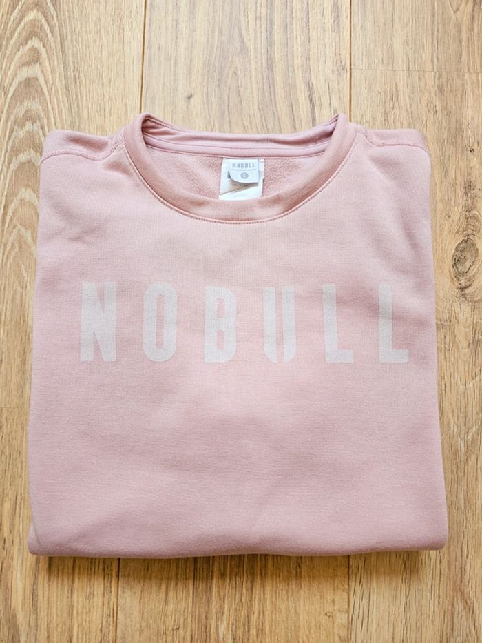 Pull Nobull rose S femme