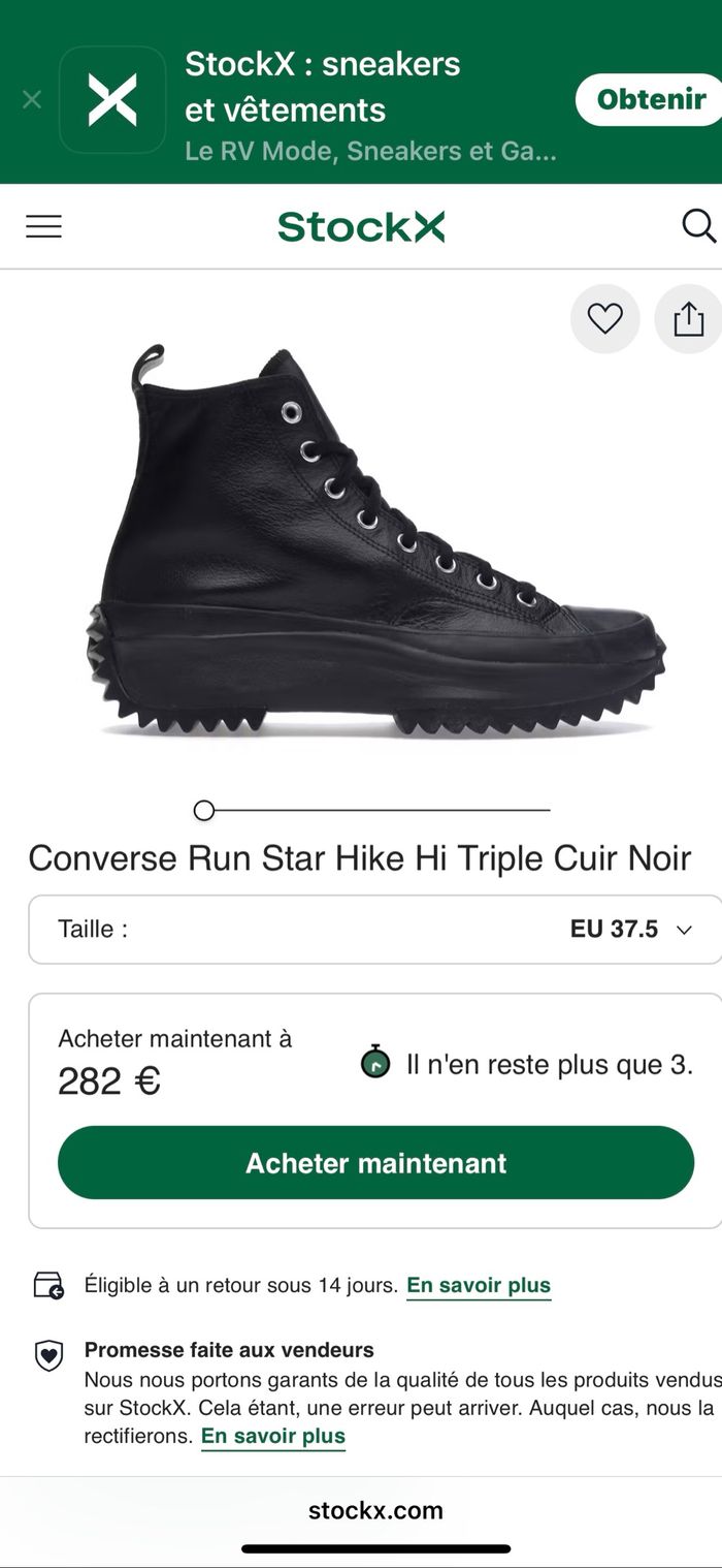 Converse full black - photo numéro 6