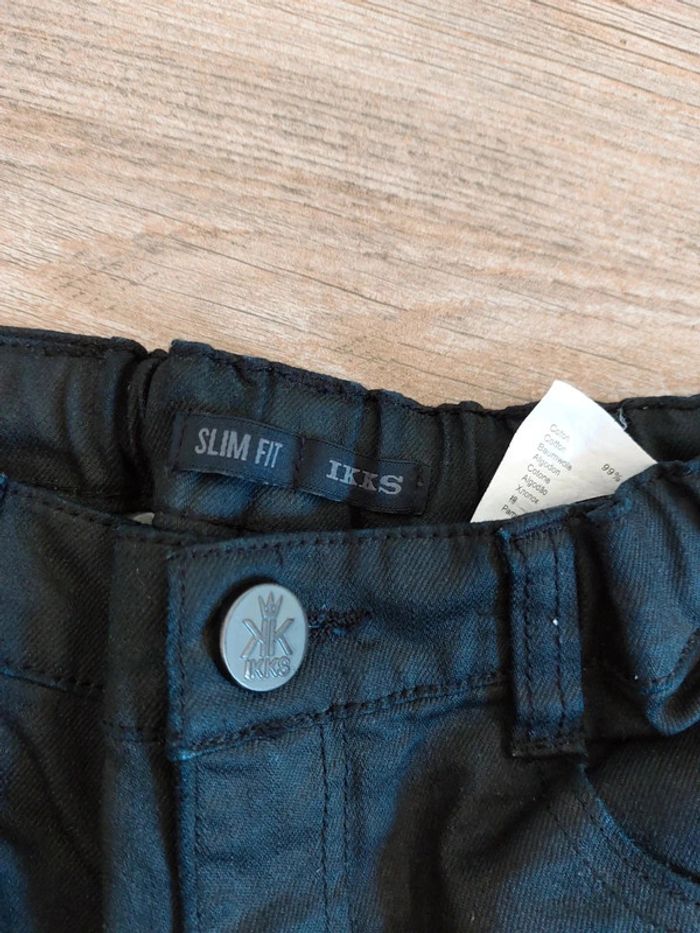 Pantalon Ikks slim fit taille 32 noir - photo numéro 3