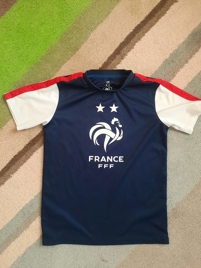 Maillot de foot équipe de France 10 ans