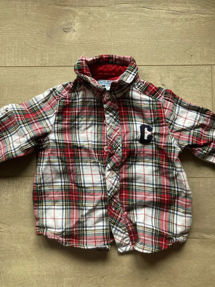 Chemise manche longue garcon