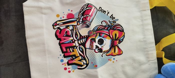 Sac fourre tout femme squelette - photo numéro 2