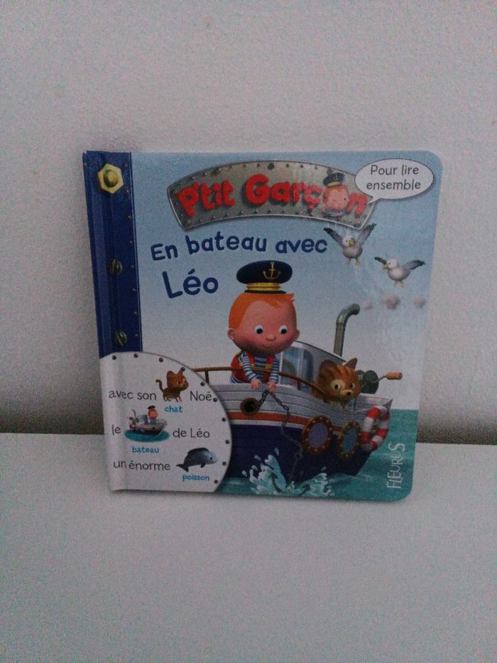 P'tit garçon en bateau avec Léo