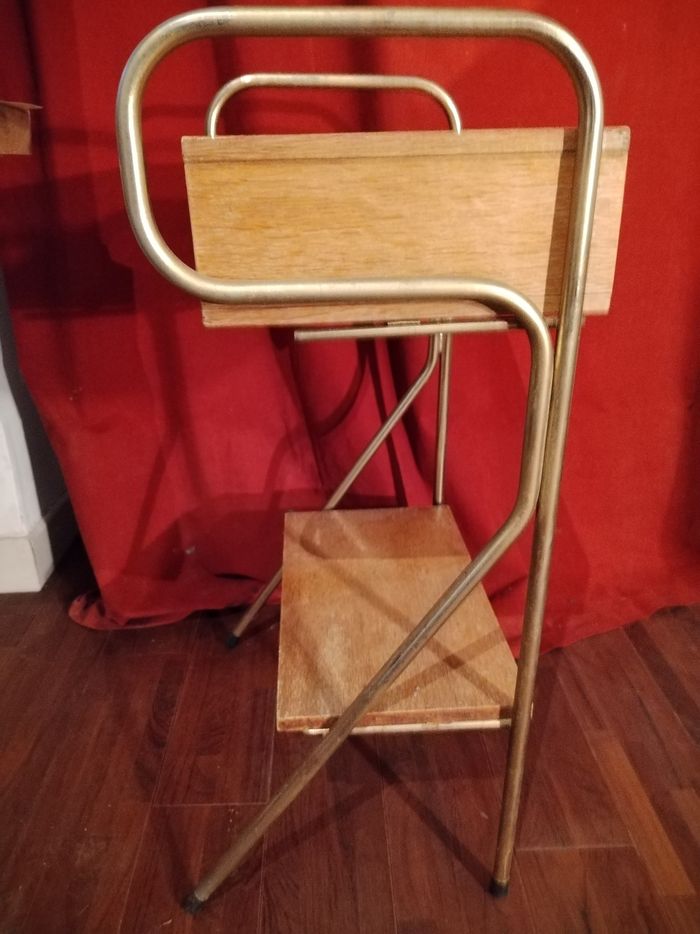 Table de chevet vintage de Jacques Hitier - photo numéro 3