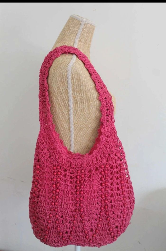 Sac bandoulière fushia - Claire's - Neuf