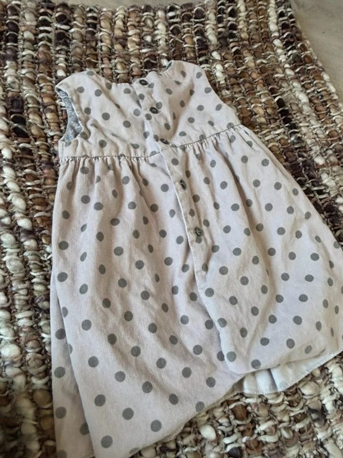 Robe bébé Zara grise 18/24 mois - photo numéro 5