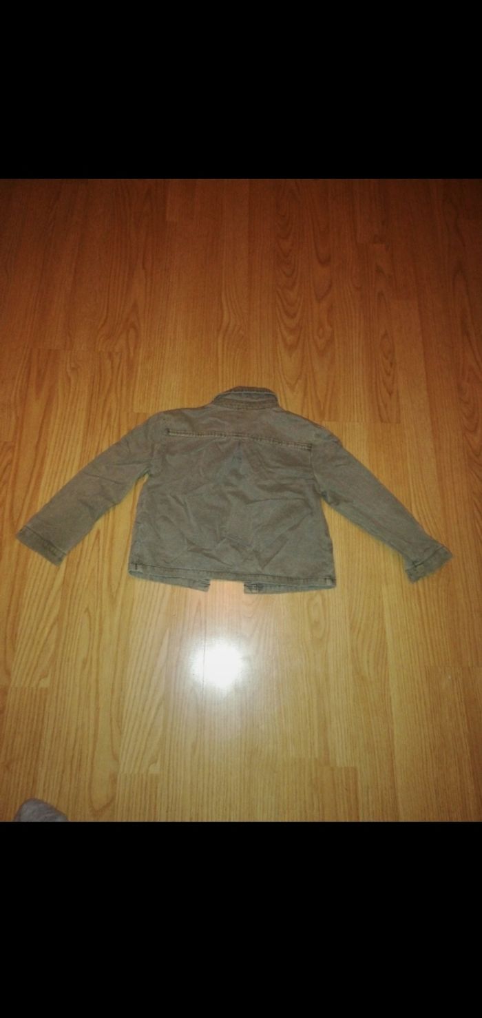 Veste vert kaki tape à l'œil