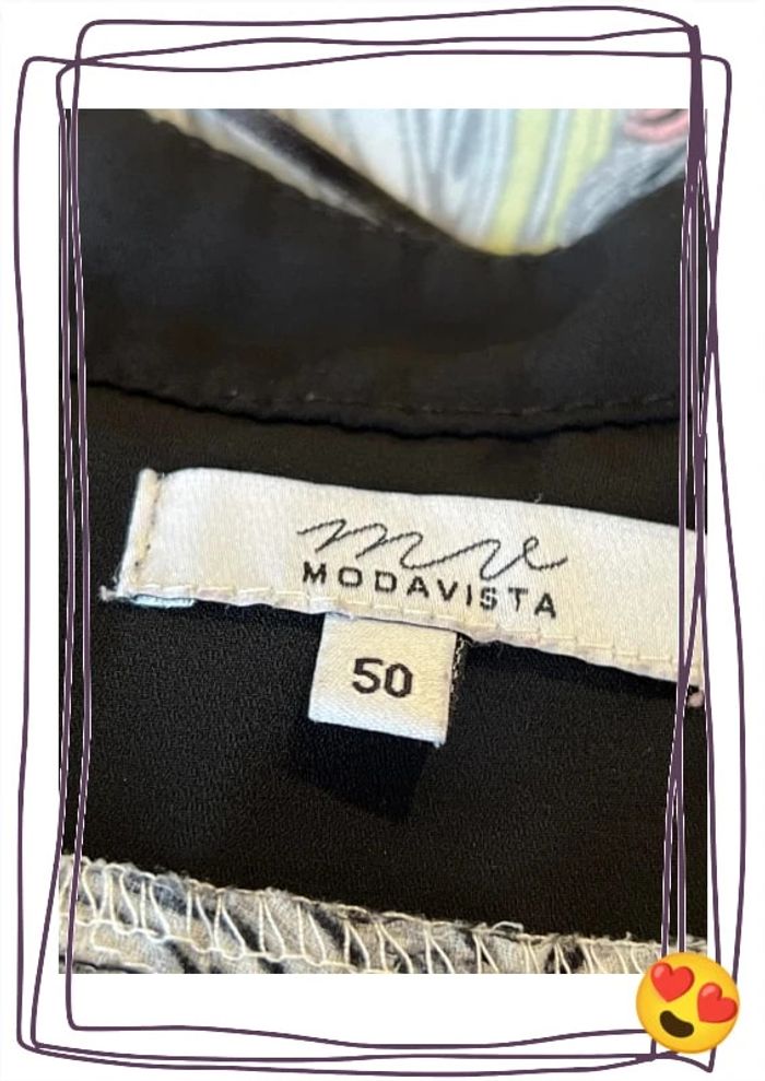Blouse longue , tunique sans manches taille 50 - modavista - photo numéro 6