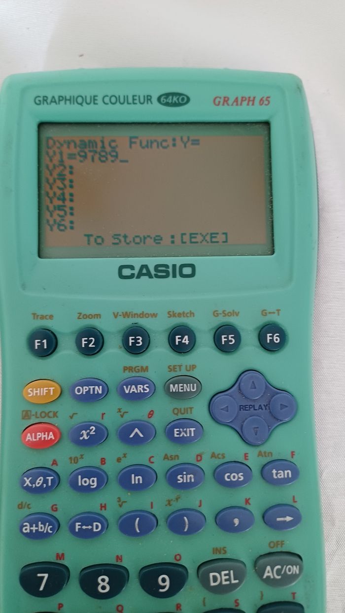 Calculatrice Casio Graph 65 - photo numéro 4
