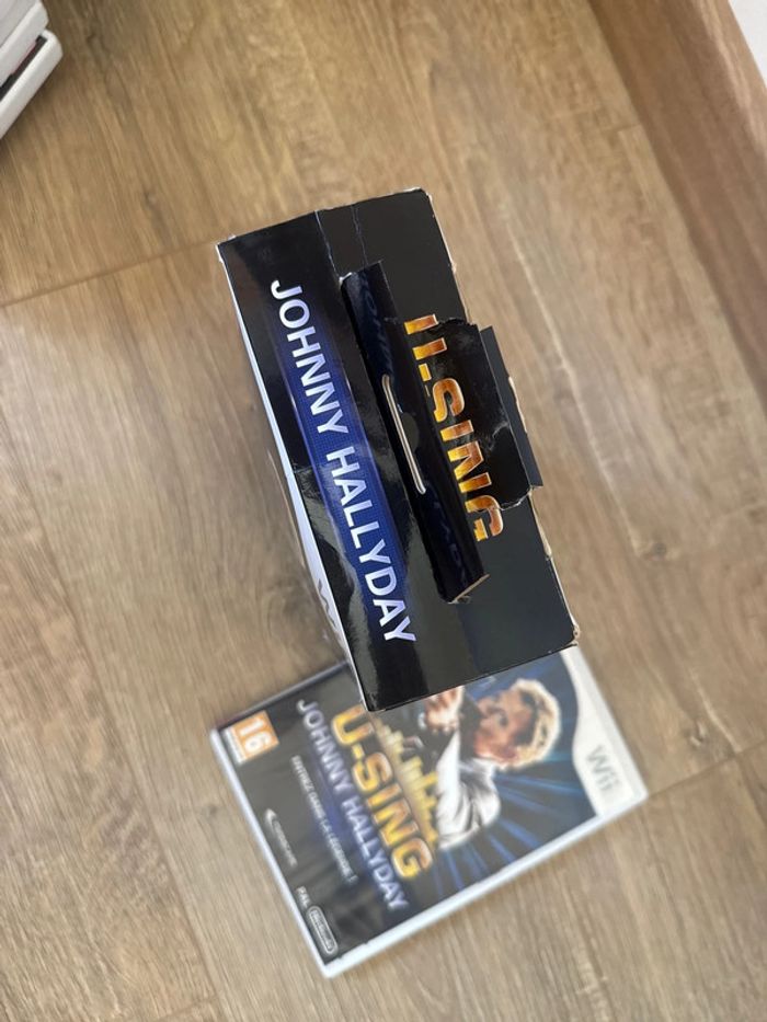 Lot pack complet u sing Johnny Hallyday + 2 micro inclus noir - photo numéro 5