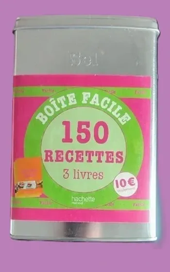 🍳 Lot de 3 livres de recettes – 150 recettes faciles