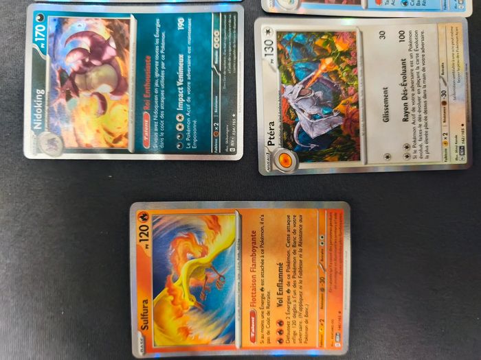 Lot cartes Pokémon série 151 holo - photo numéro 2