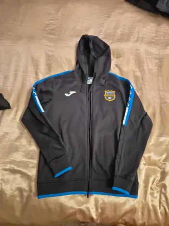 Gilet zippé club de foot