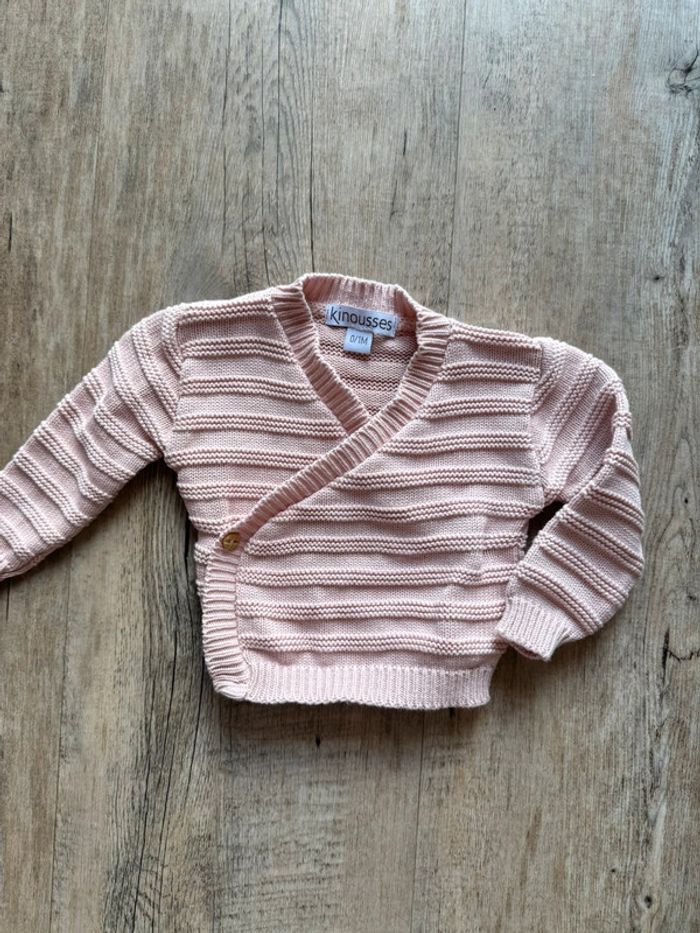 Gilet/ brassière cache cœur