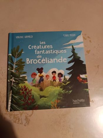 Livre les créatures fantastiques de Brocéliande
